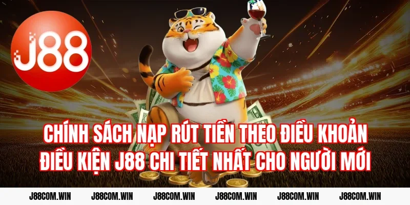 Chính sách nạp rút tiền theo Điều khoản điều kiện J88 chi tiết nhất cho người mới